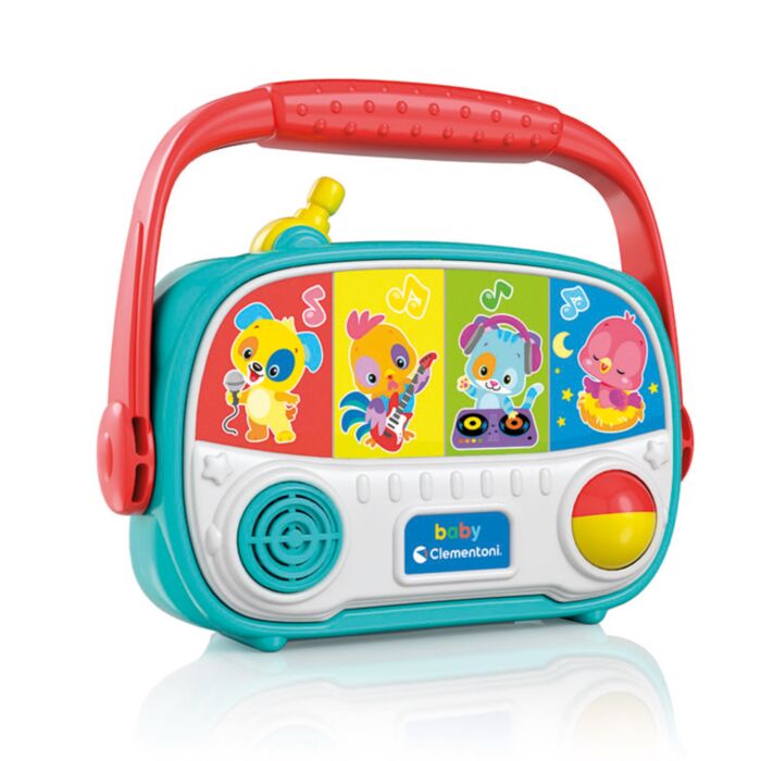 Baby Clementoni Baby Toddler Toy Baby Radio For 10-36 Months