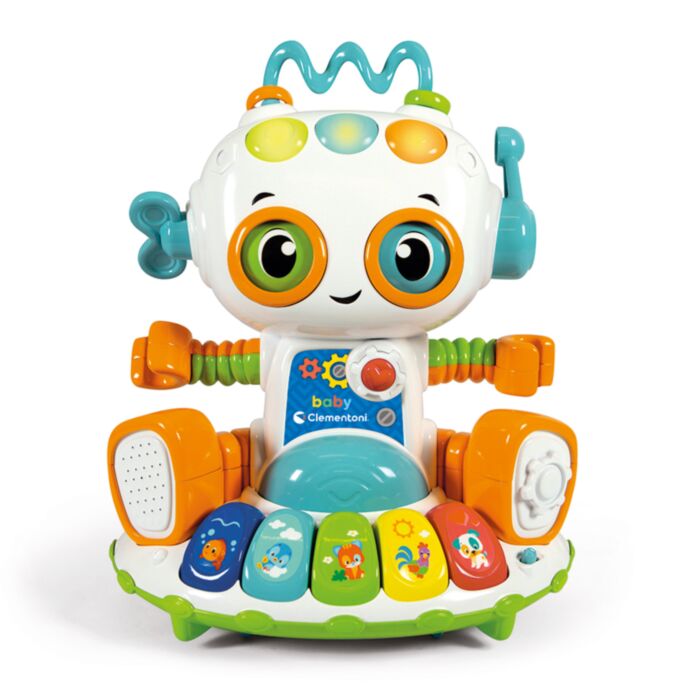 Baby Clementoni Βρεφικό Εκπαιδευτικό Baby Robot Για 12+ Μηνών