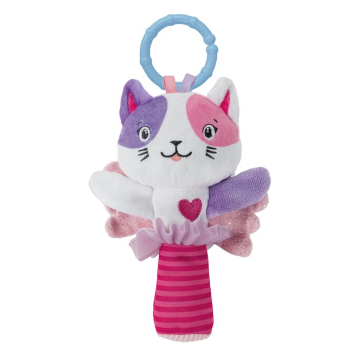 Baby Clementoni For You Newborn Baby Rattle Lovely Cat For 0+ Months