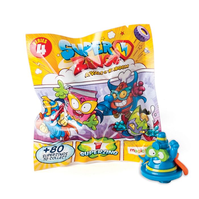 Superzings Series 4 Collectible Figure Single Pack For Ages 3+