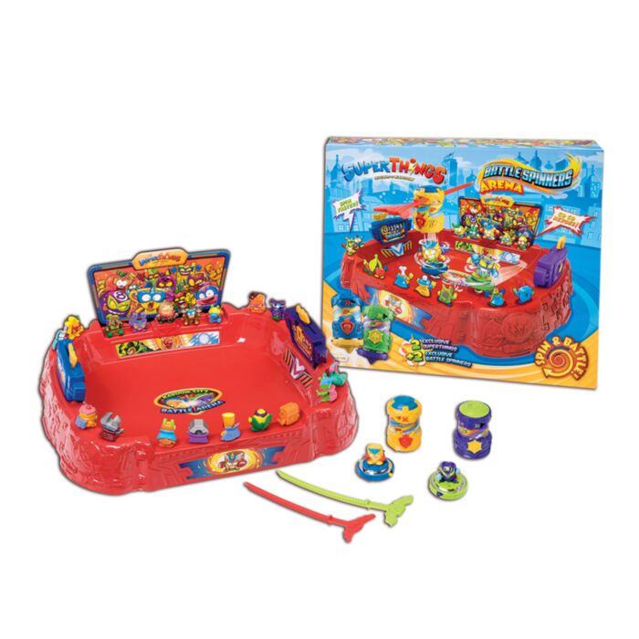 Superzings Battle Spinners Arena For Ages 3+