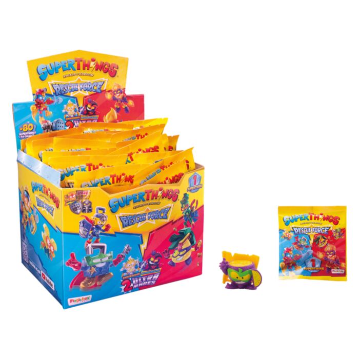 Superthings Rescue Force Collectible Figure Single Pack For Ages 4+