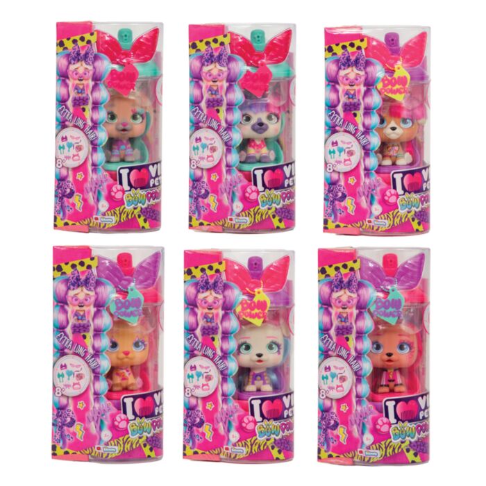 VIP Pets Series 3 Bow Power Collectible Doll With Extra Long Hair