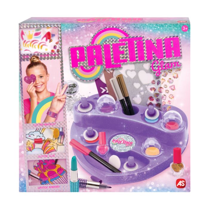 Paletina Glam Drawing Set Heart Shaped For Ages 3+