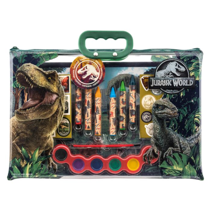 AS Drawing Set Transparent Bag Jurassic World For Ages 3+