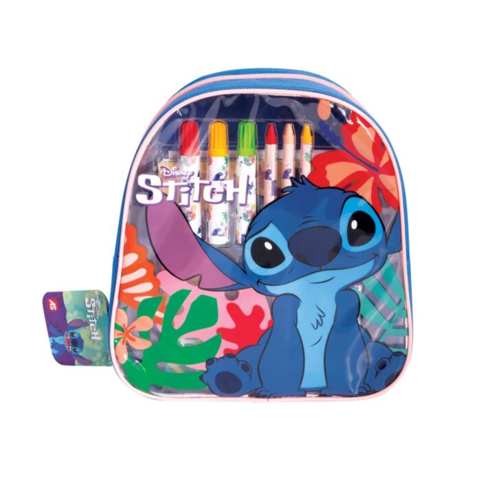 AS Σετ Ζωγραφικής Σε Backpack Disney Stitch Για 3+ Χρονών