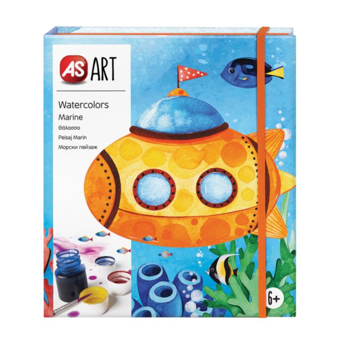 AS Art Watercolors Marine For Ages 6+