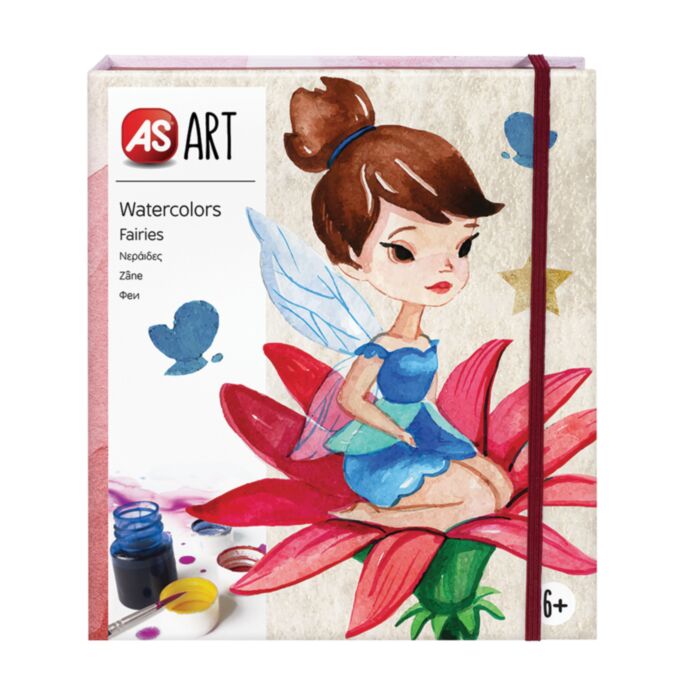 AS Art Watercolors Fairies For Ages 6+