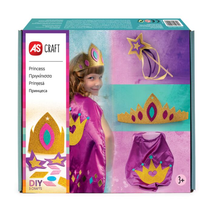 AS Craft Princess DIY Toy With 3 Crafts For Ages 3+