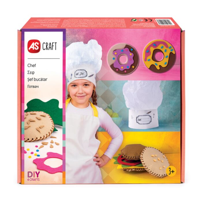 AS Craft Chef DIY Toy With 4 Crafts For Ages 3+