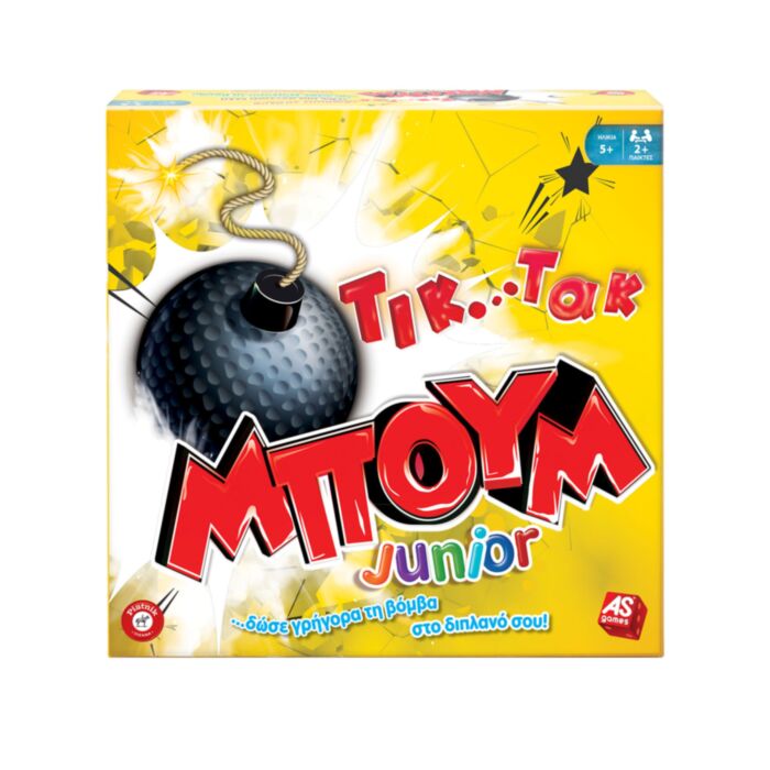 AS Games Board Game Tik Tak Boom Junior For Ages 5+ And 2+ Players