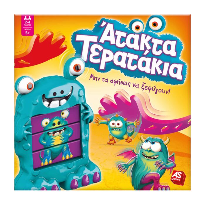 AS Games Board Game Atakta Teratakia For Ages 5+ And 2-4 Players