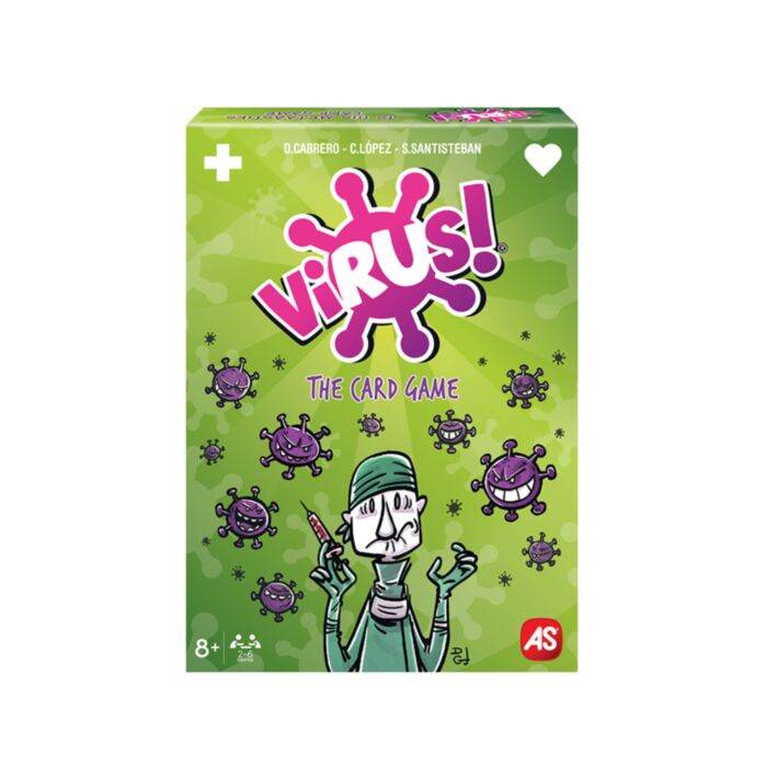 AS Games Card Game Virus! For Ages 8+ And 2-6 Players