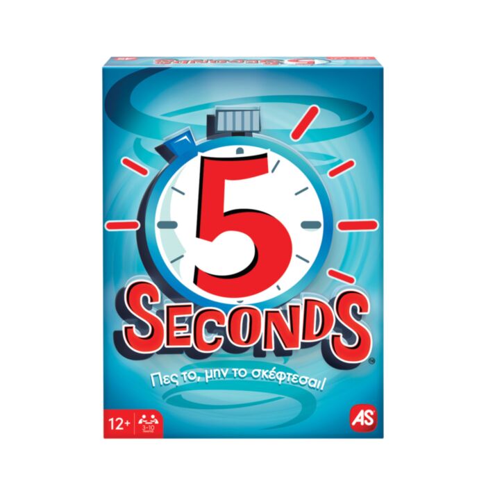 AS Games Board Game 5 Seconds For Ages 12+ And 3-10 Players