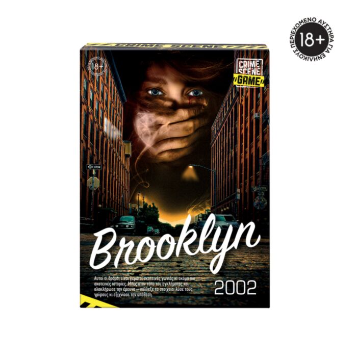 AS Games Board Game Crime Scene Brooklyn 2002 For Ages 18+ And 1+ Players