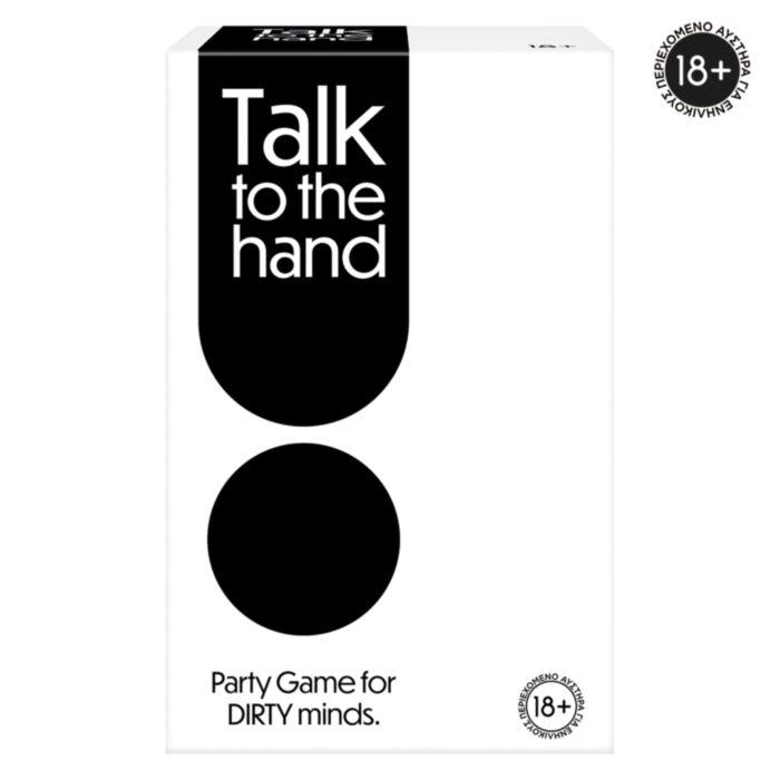 AS Games Επιτραπέζιο Παιχνίδι Talk To The Hand Για Ηλικίες 18+ Χρονών Και 3+ Παίκτες