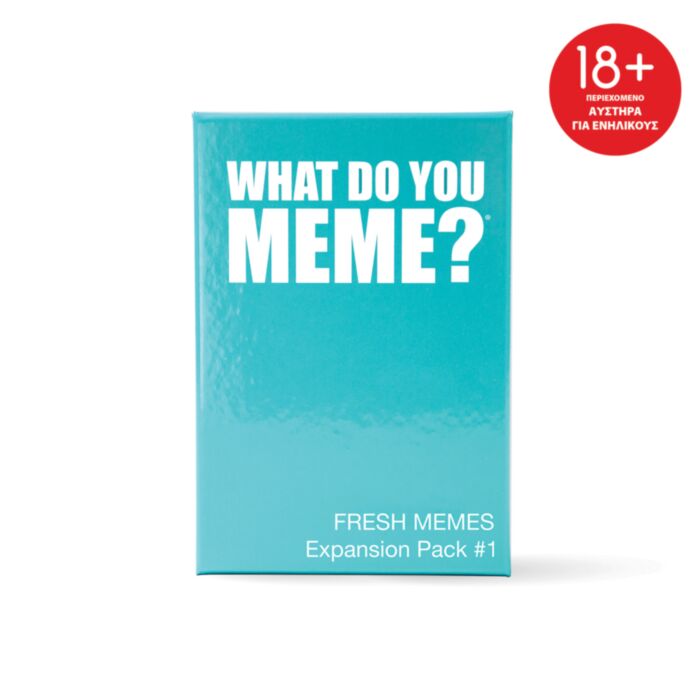 AS Games Board Game What Do You Meme? Fresh Memes Expansion Pack For Ages 18+