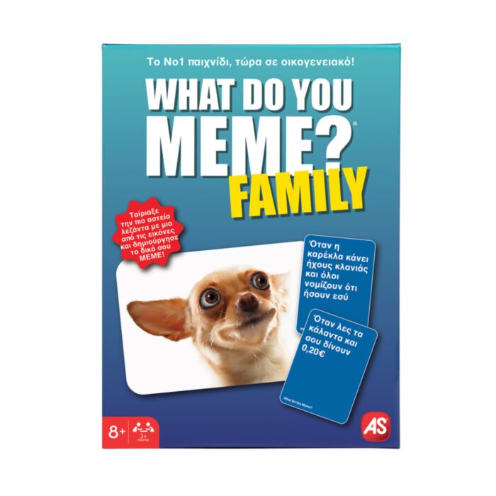 AS Games Board Game What Do You Meme? Family For Ages 8+ And 3+ Players