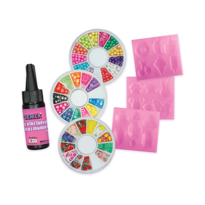 Jewelry Studio Gemex Liquid Magic and Gem Refill Pack For Ages 5+