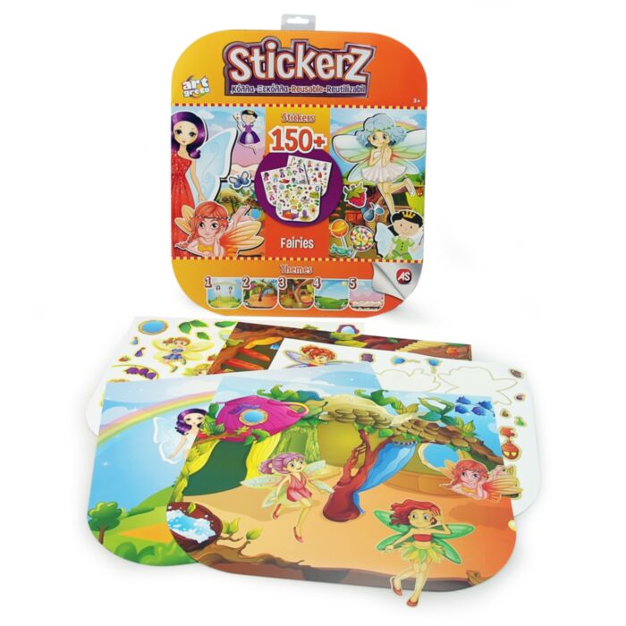 AS Stickerz Reusable My Fairies For Ages 3+