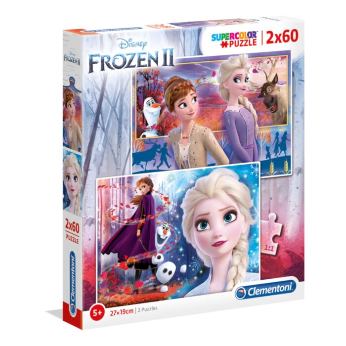 Clementoni Kids Puzzle Super Color Frozen 2 2x60 pcs