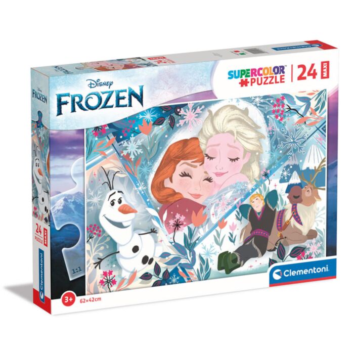 Clementoni Kids Puzzle Maxi Super Color Frozen 2 24 pcs