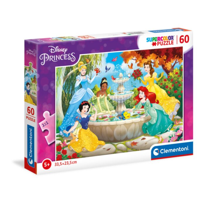 Clementoni Kids Puzzle Super Color Princess 60 pcs