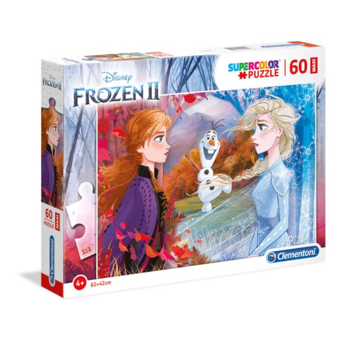 Clementoni Kids Puzzle Maxi Super Color Frozen 2 60 pcs