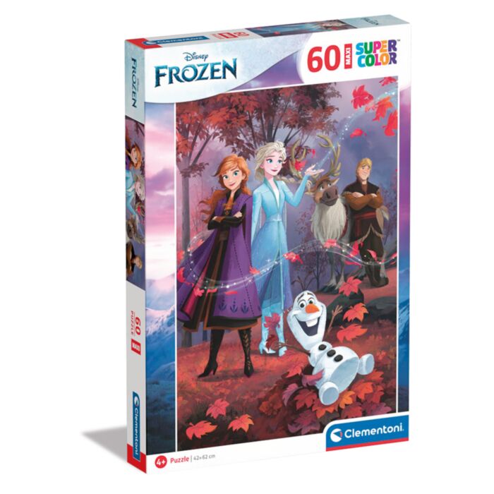 Clementoni Kids Puzzle Maxi Supercolor Disney Frozen II 60 pcs