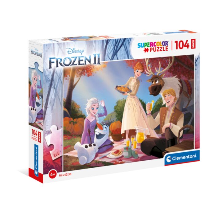 Clementoni Kids Puzzle Maxi Super Color Frozen 2 104 pcs