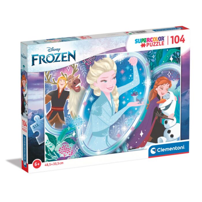 Clementoni Kids Puzzle Super Color Frozen 2 104 pcs