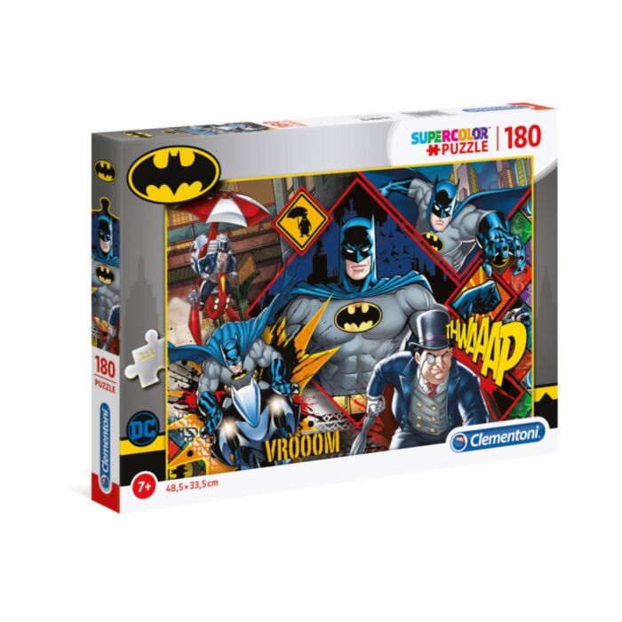 Clementoni Kids Puzzle Super Color Batman 180 pcs