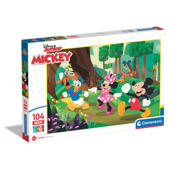 Clementoni Παιδικό Παζλ Maxi Supercolor Disney Mickey And Friends 104 τμχ