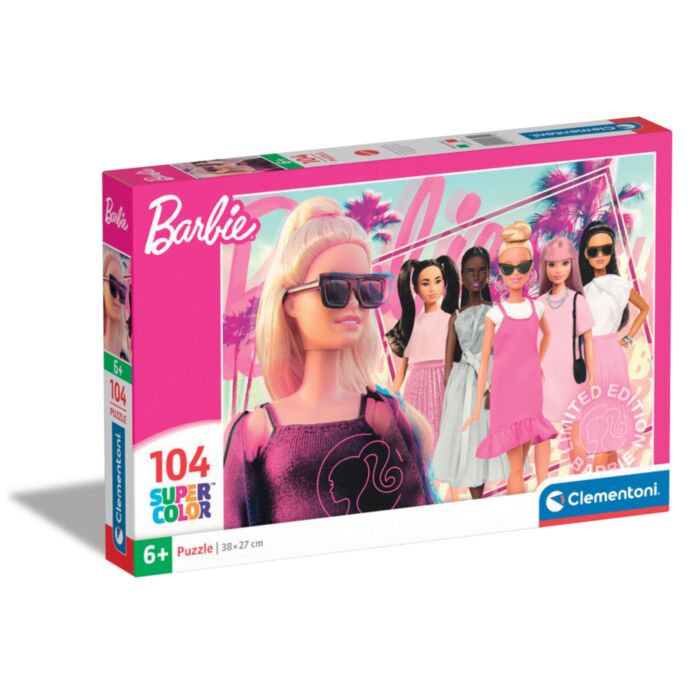 Clementoni Kids Puzzle Super Color Barbie 104 pcs