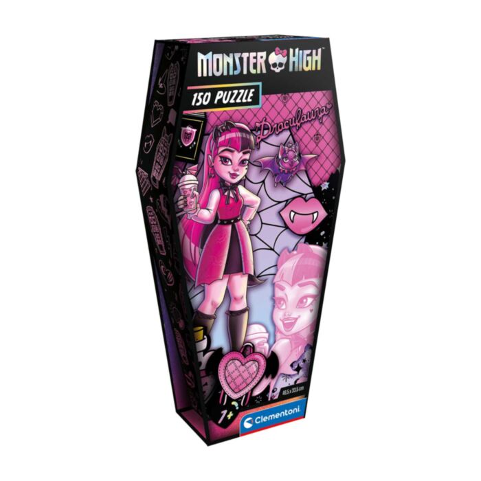 Clementoni Παιδικό Παζλ Monster High Coffin Pack Draculaura 150 τμχ