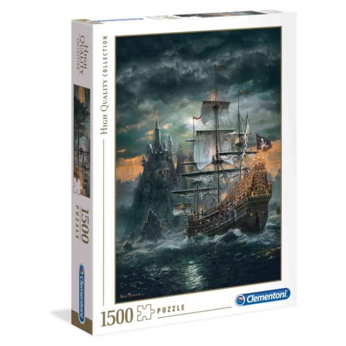 Clementoni Puzzle High Quality Collection The Pirate Ship 1500 pcs