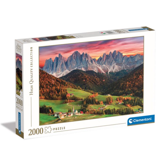 Clementoni Puzzle Panorama High Quality Collection Val Di Funes 2000 pcs