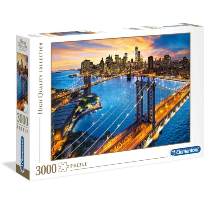 Clementoni Puzzle High Quality Collection New York 3000 pcs