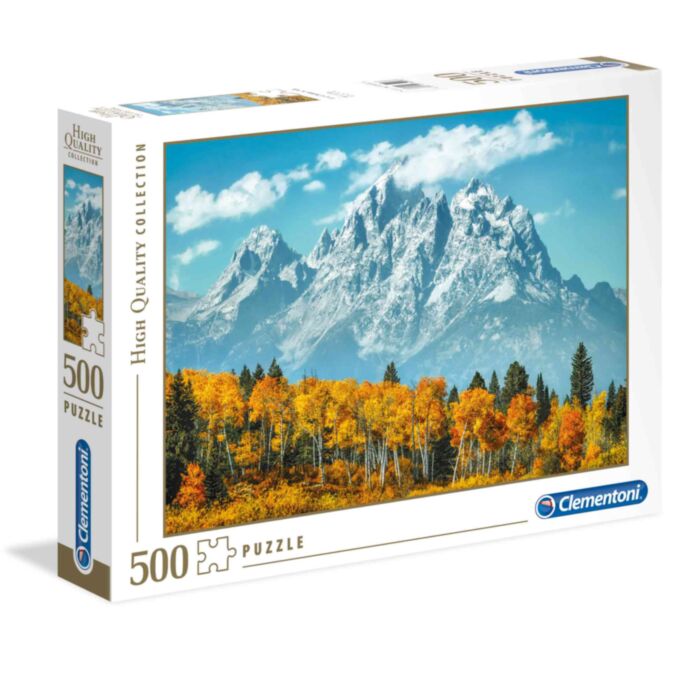 Clementoni Puzzle High Quality Collection Grand Teton In Fall 500 pcs