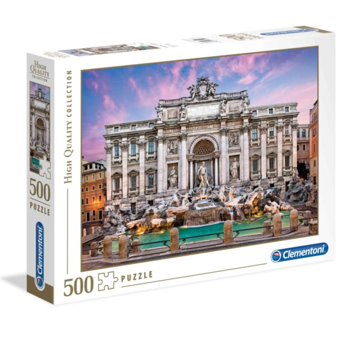 Clementoni Puzzle High Quality Collection Trevi Fountain 500 pcs