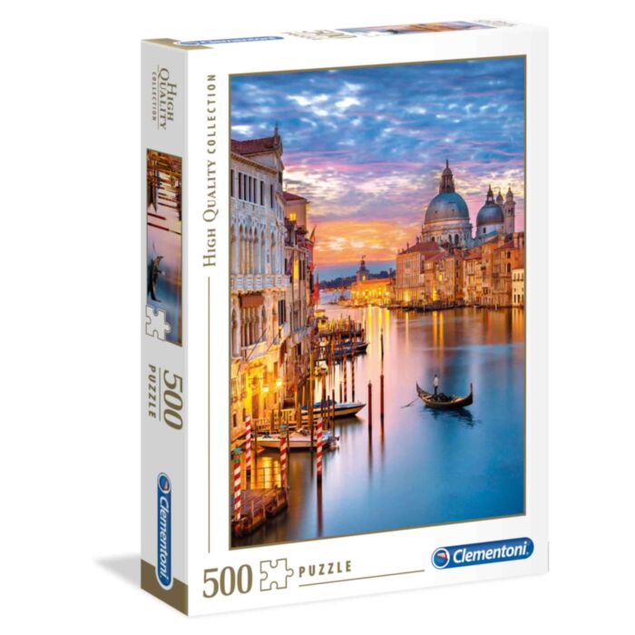 Clementoni Puzzle High Quality Collection Light In Venice 500 pcs