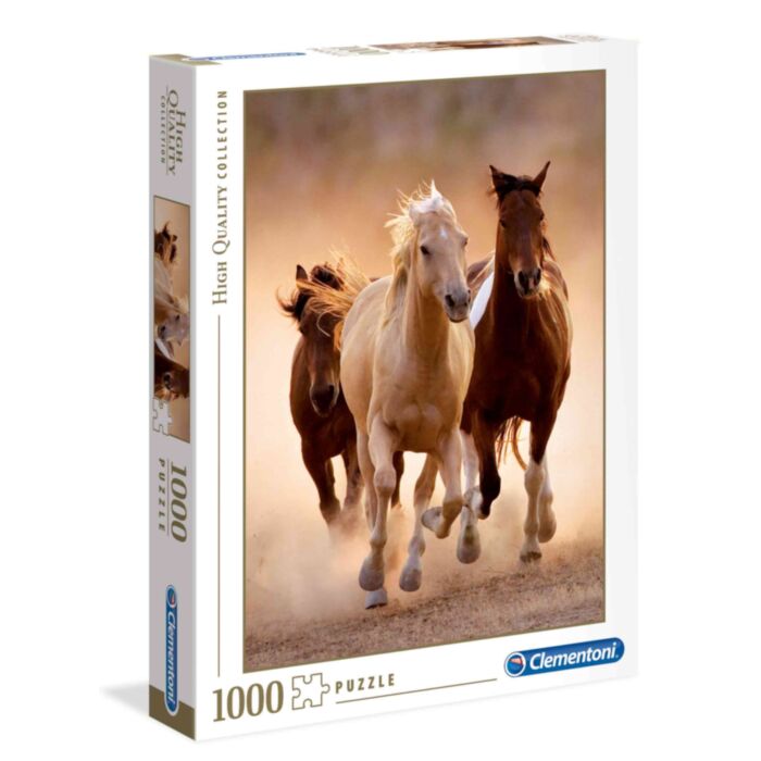 Clementoni Puzzle High Quality Collection Horses 1000 pcs
