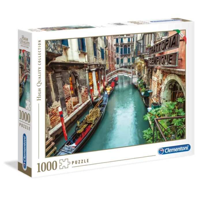 Clementoni Puzzle High Quality Collection Venice Canal 1000 pcs