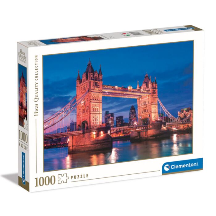 Clementoni Puzzle High Quality Collection Tower Bridge At Night 1000 pcs