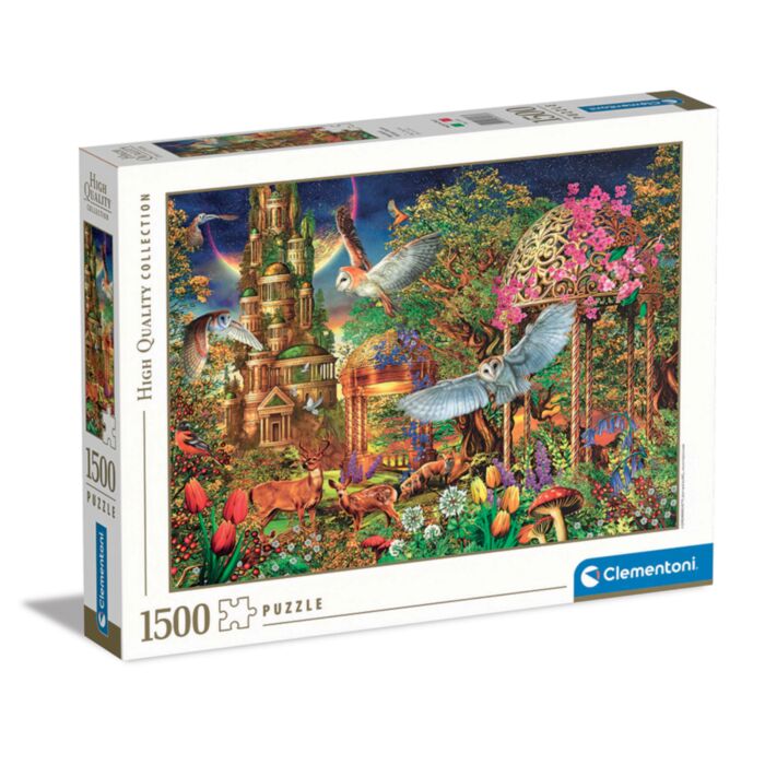 Clementoni Puzzle High Quality Collection Fantastic Wooden Garden 1500 pcs