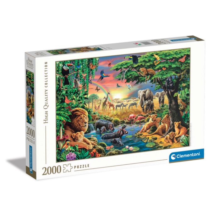 Clementoni Puzzle High Quality Collection Animals of Africa 2000 pcs