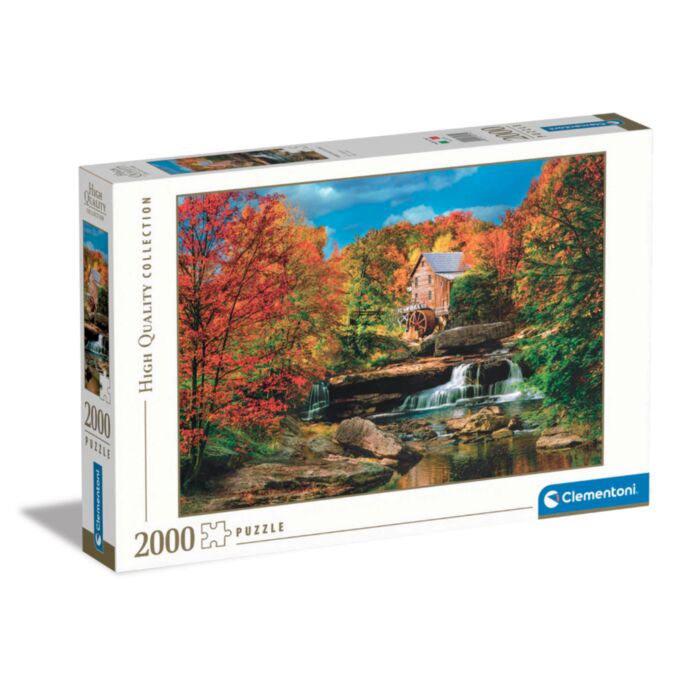 Clementoni Puzzle High Quality Collection Glade Creek Grist Mill 2000 pcs