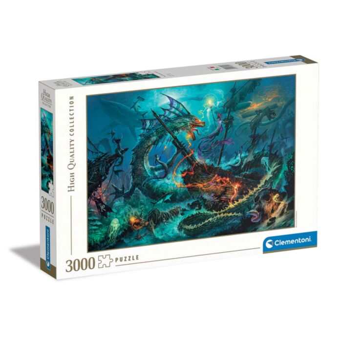 Clementoni Puzzle High Quality Collection Battle Under The Sea 3000 pcs
