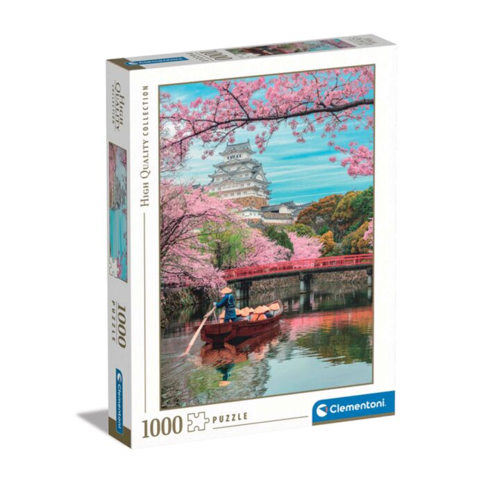 Clementoni Puzzle High Quality Collection Himeji Castle In Spring 1000 pcs