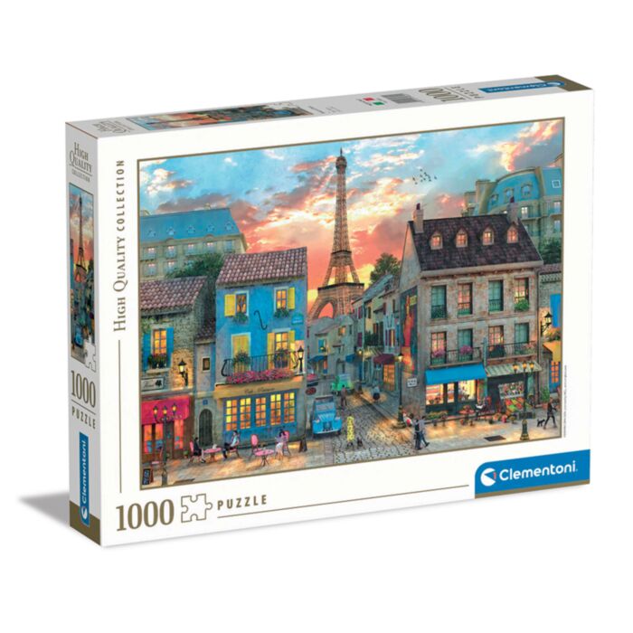 Clementoni Puzzle High Quality Collection Streets Of Paris 1000 pcs